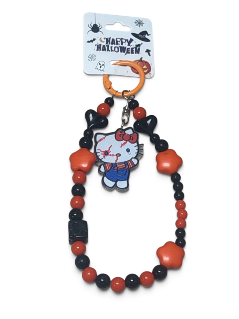 Halloween Hello Kitty Chucky Doll Keychain Bag CharmOne